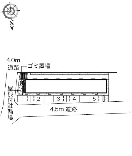 ★手数料０円★東久留米市浅間町　月極駐車場（LP）
